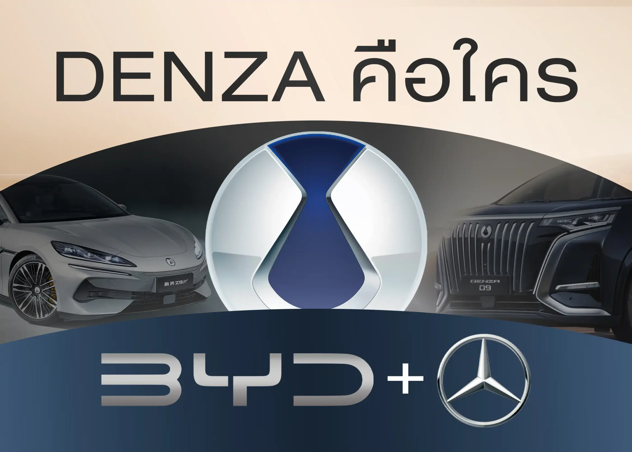 DENZA RÊVER Thailand รถยนต์ไฟฟ้าระดับพรีเมียมจากความร่วมมือของสองยักษ์ใหญ่ 1 BYD BD Auto Group