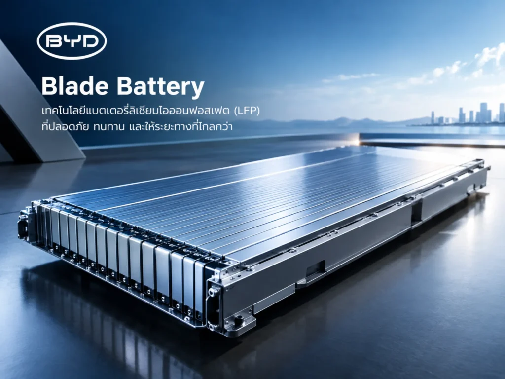 Blade Battery คืออะไร? เทคโนโลยีแบตเตอรี่ล้ำสมัยเพื่ออนาคตรถยนต์ไฟฟ้า 3 Blade Battery คืออะไร? เทคโนโลยีแบตเตอรี่ล้ำสมัยเพื่ออนาคตรถยนต์ไฟฟ้า