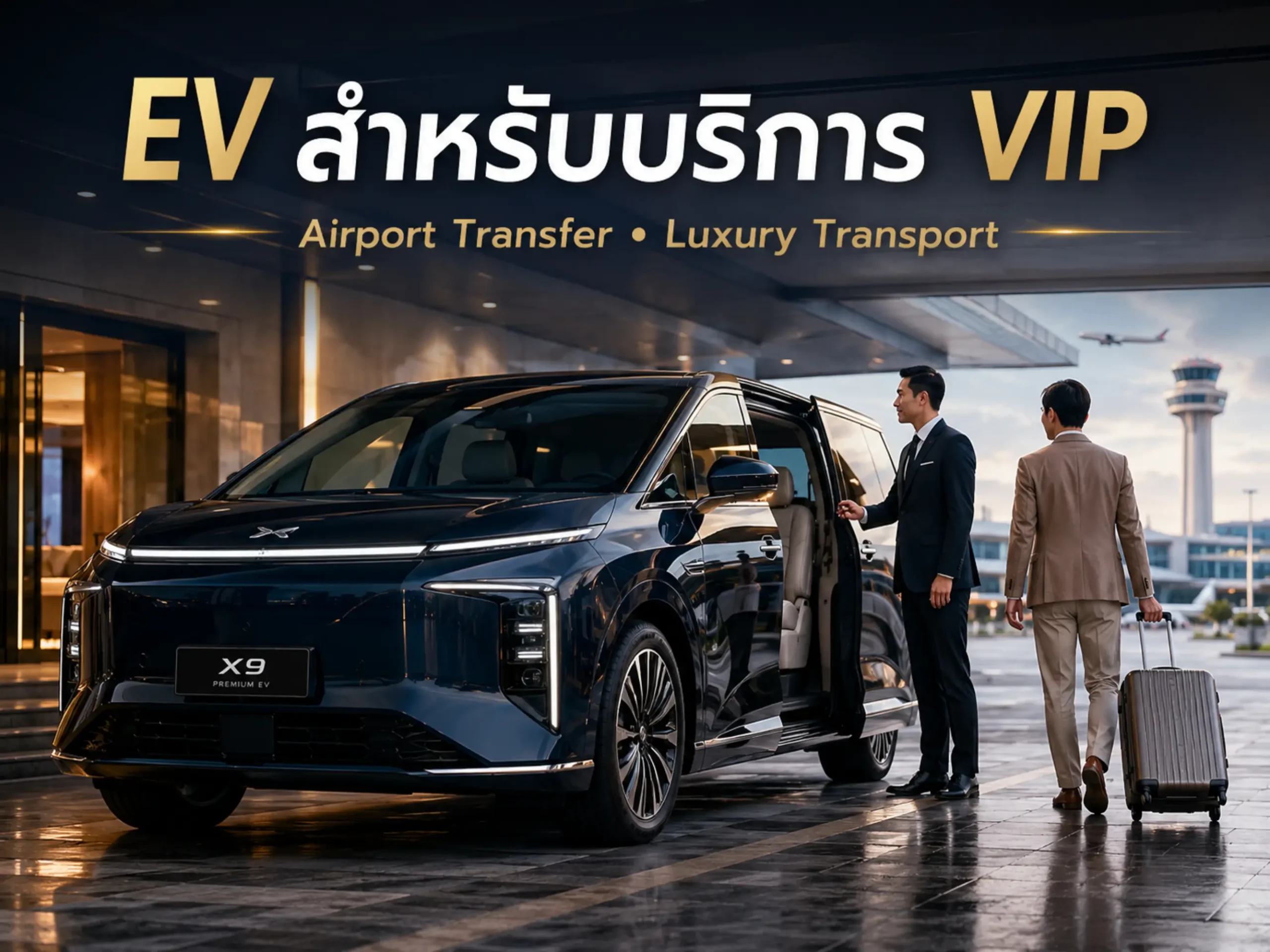 EV สำหรับบริการ VIP: ยกระดับ Airport Transfer และ Luxury Transport ด้วยรถยนต์ไฟฟ้า 1 <span class="jet-smart-filters-seo-rules-title"></span>